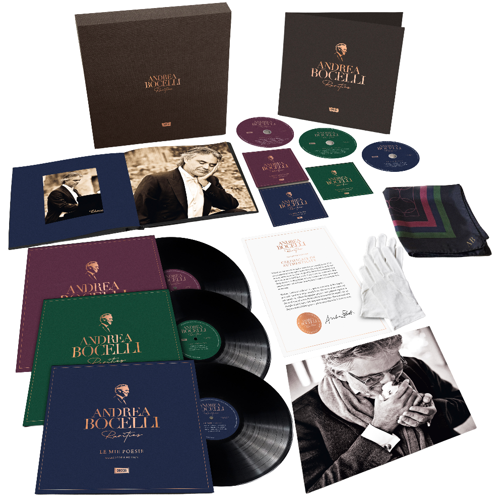アレア★The Essential Box Set Collection 6CD Rarities: Collector's Edition (LP/CD Boxset) by Andrea Bocelli
