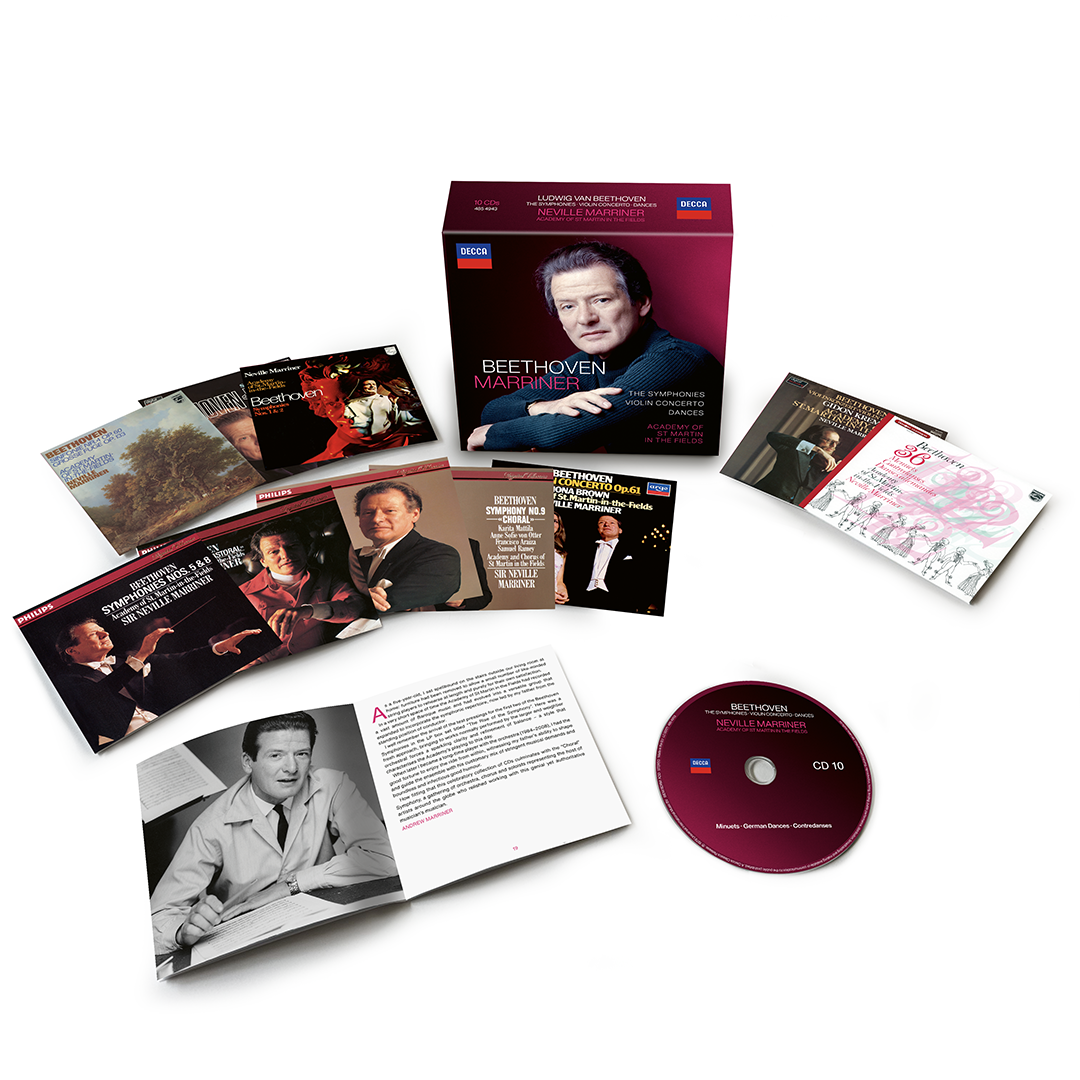 Marriner Conducts Beethoven (10 CD Box Set) by Academy of St Martin in