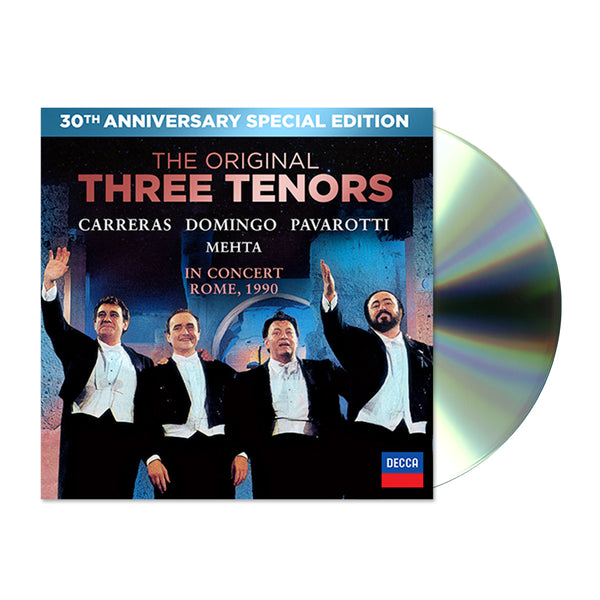 The Original Three Tenors Concert 30th Anniversary Special Cd Dvd