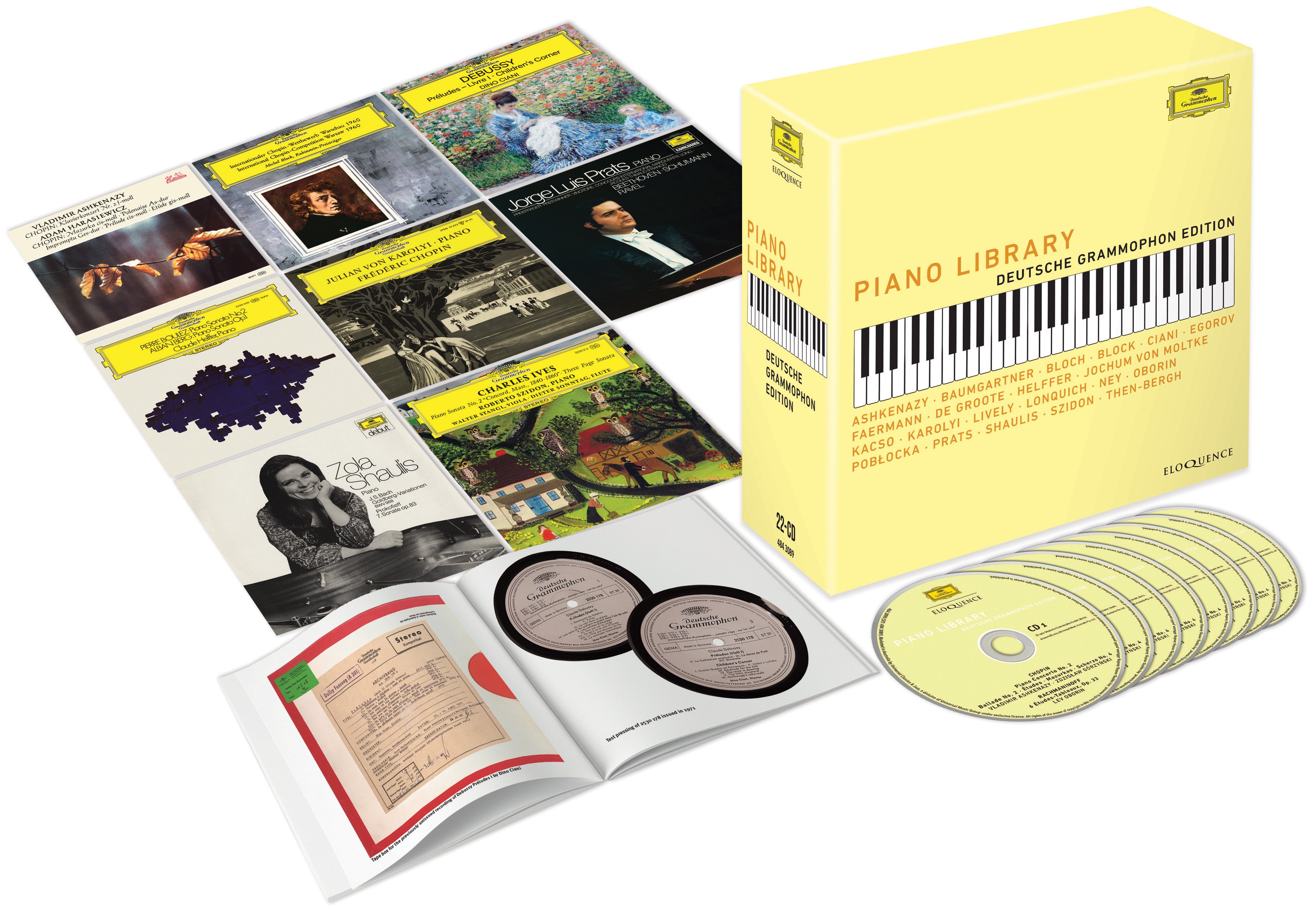 Piano Library - Deutsche Grammophon Edition (22 CD Box Set)