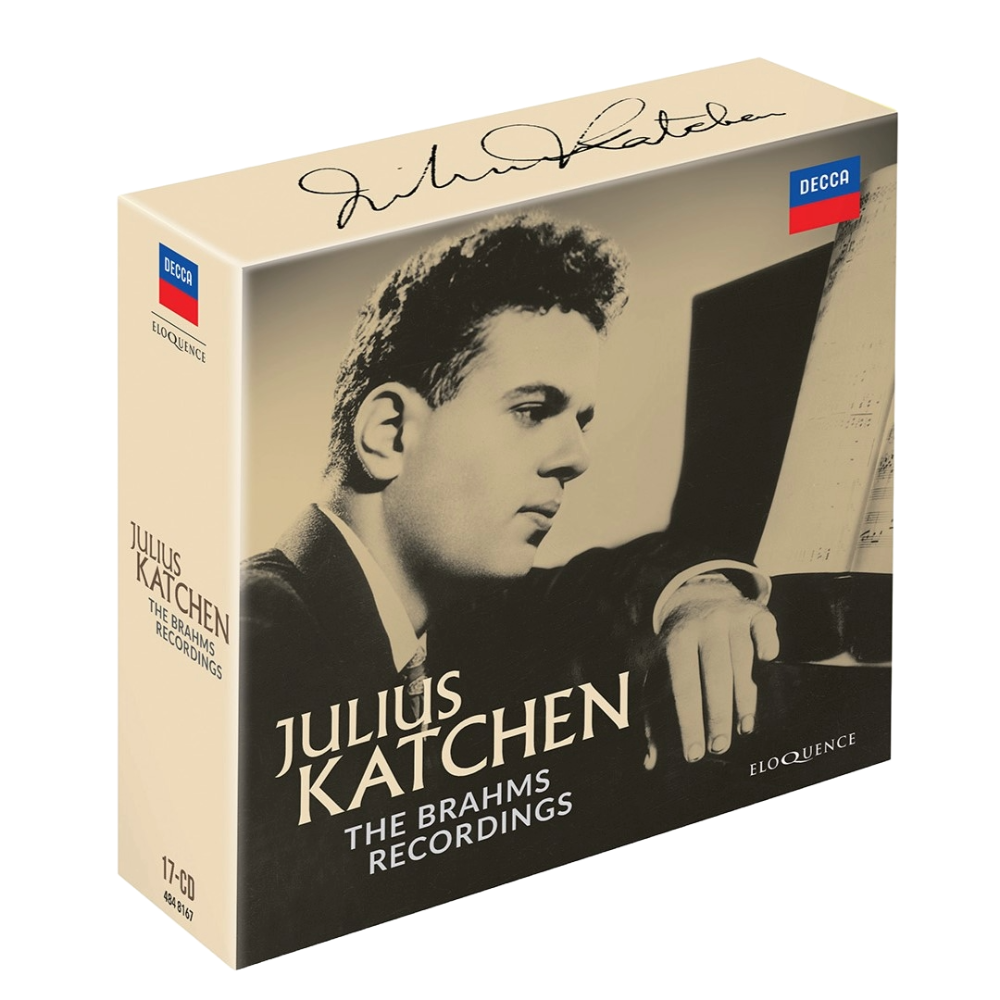 Julius Katchen – The Brahms Recordings (17CD) Packshot
