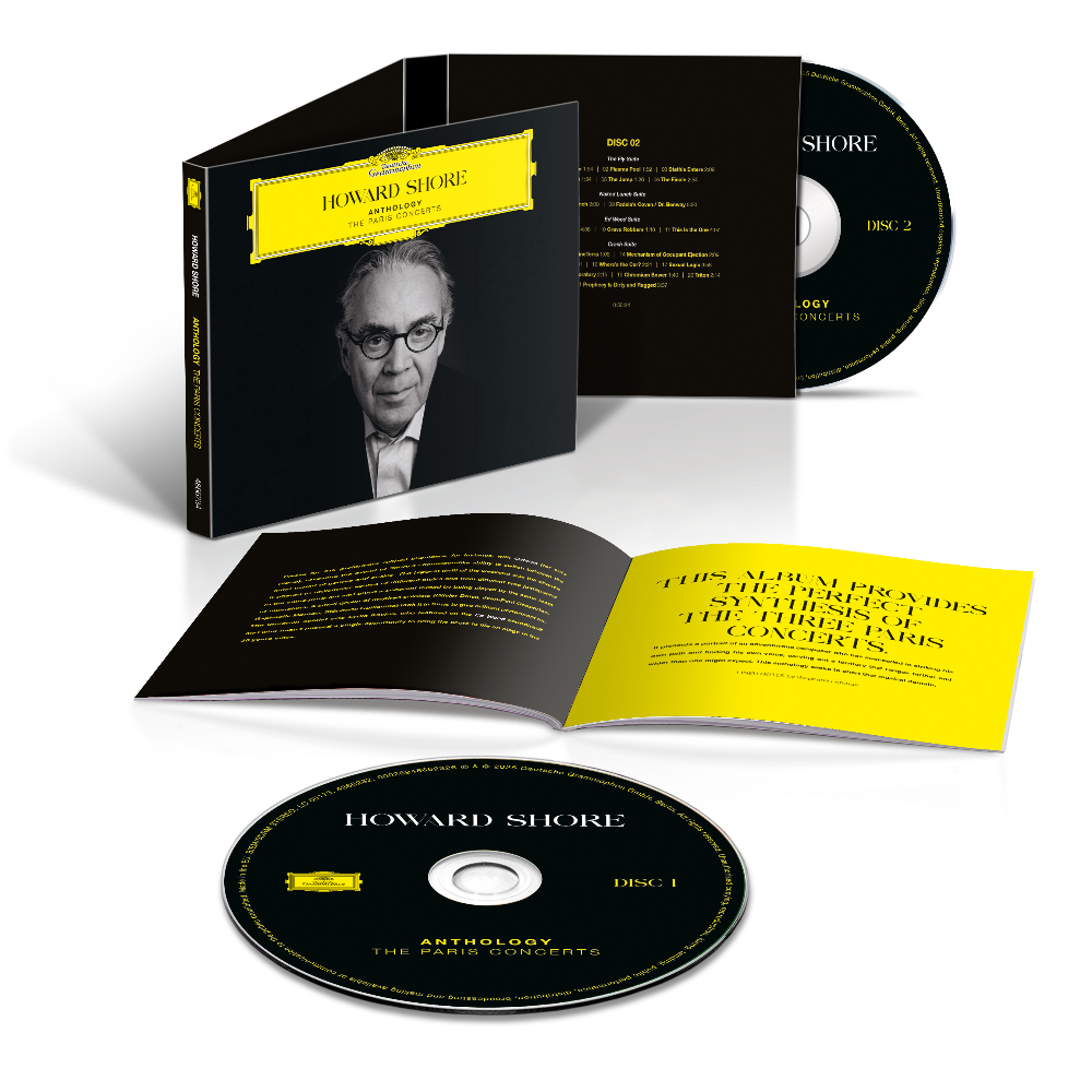 Howard Shore Anthology – The Paris Concerts (2CD) Packshot