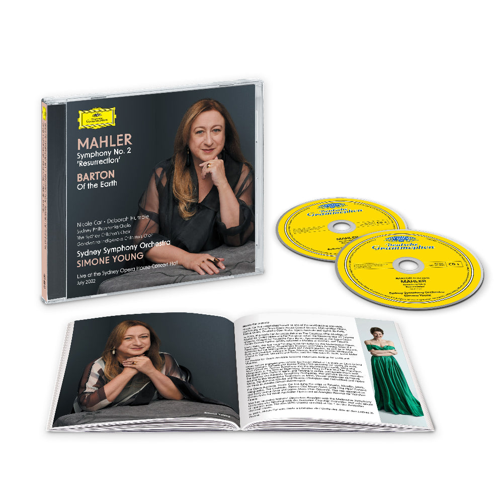 Simone Young Mahler: Symphony No. 2, Barton: Of the Earth (2CD) packshot