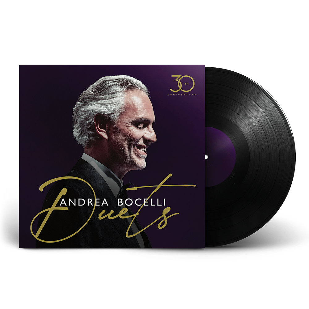 The Duets - 30th Anniversary (LP) by Andrea Bocelli | Classics Direct ...