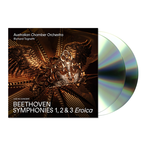 Beethoven Symphonies 1, 2 & 3 (2CD) by Australian Chamber Orchestra