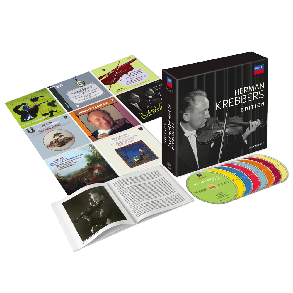 Herman Krebbers Edition (15CD Boxset) Expanded Packshot