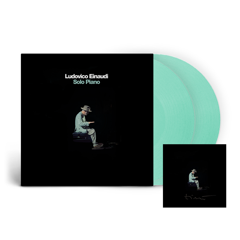 Solo Piano (Exclusive Green 2LP) + Ludovico Einuadi Signed Art Card