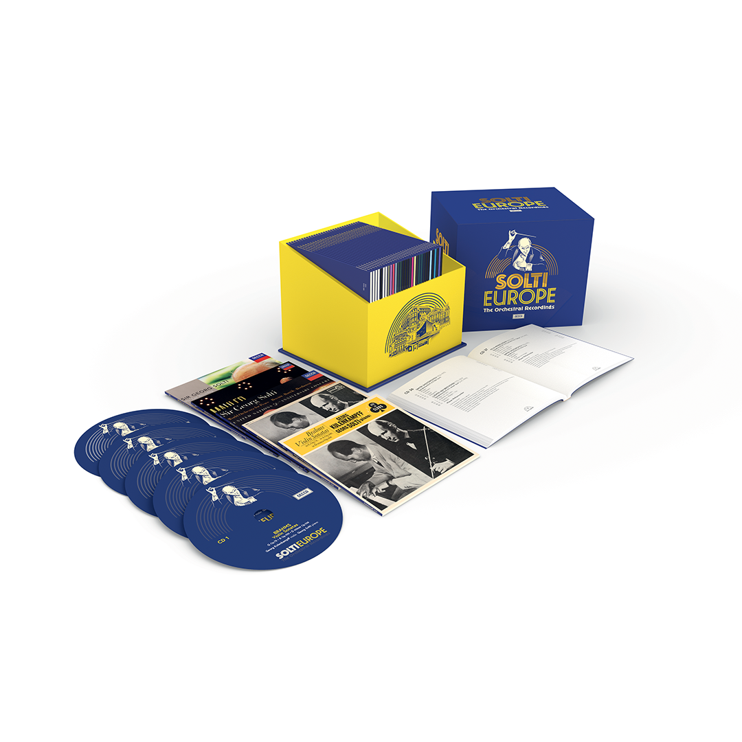 Solti in Europe (45CD + 2 DVD Box Set)