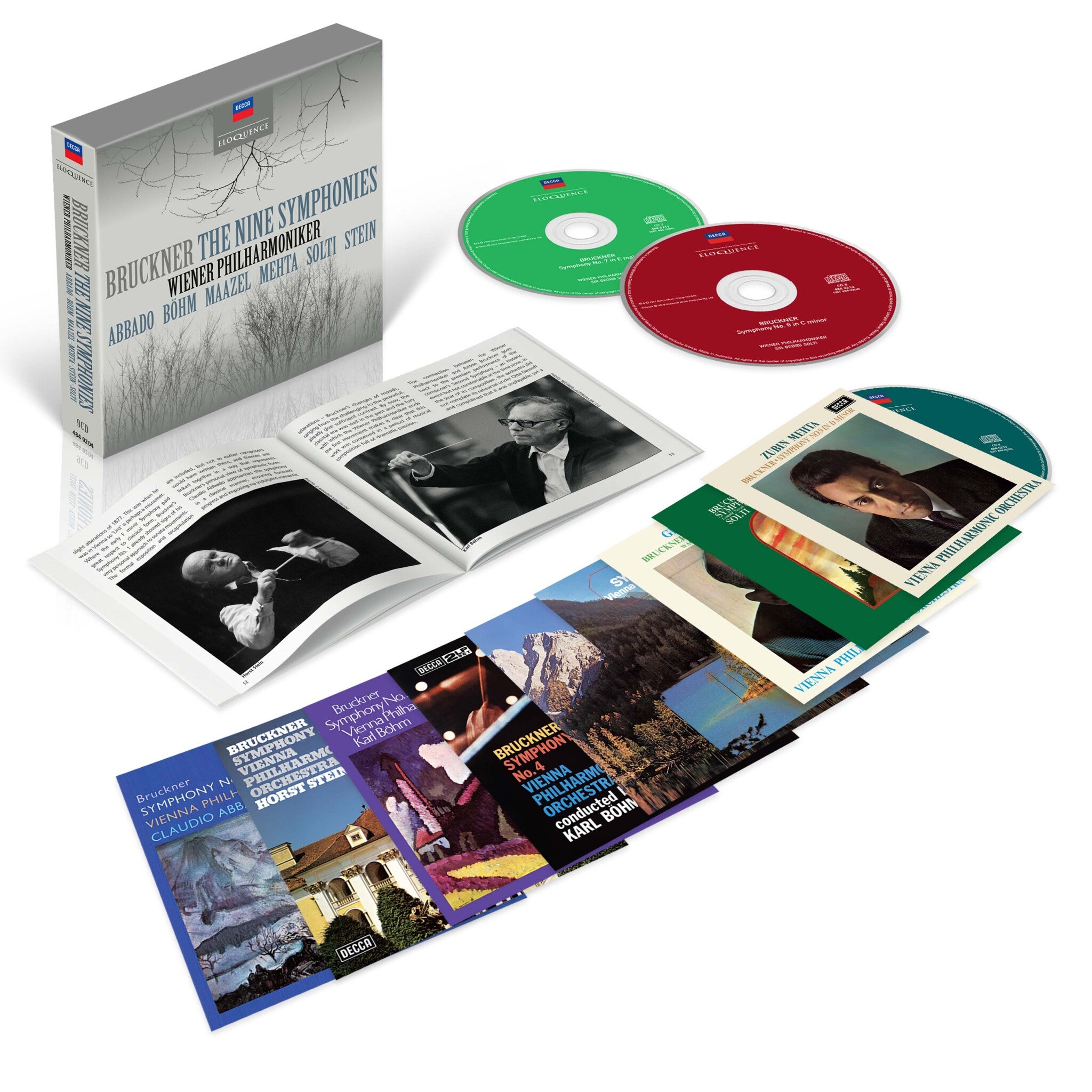 Bruckner: The Nine Symphonies (9CD) by Wiener Philharmoniker | CLASSICS  DIRECT – Classics Direct