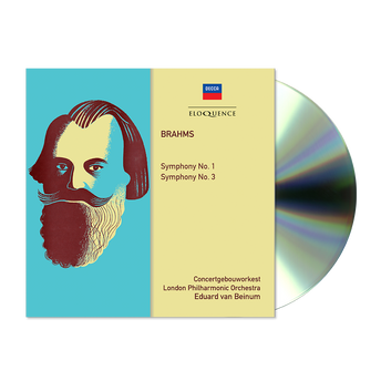 Brahms: Symphonies Nos 1 And 3 (CD)