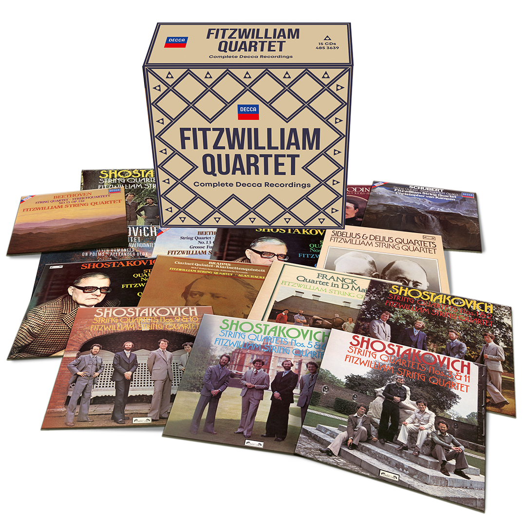 Fitzwilliam Quartet The Decca Recordings (15 CD Boxset) by Fitzwilliam  Quartet Classics Direct