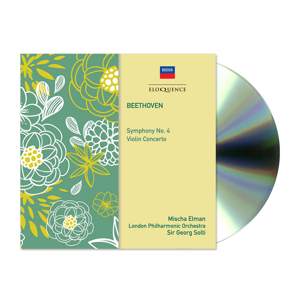 Beethoven: Symphony No. 4. Violin Concerto (CD)