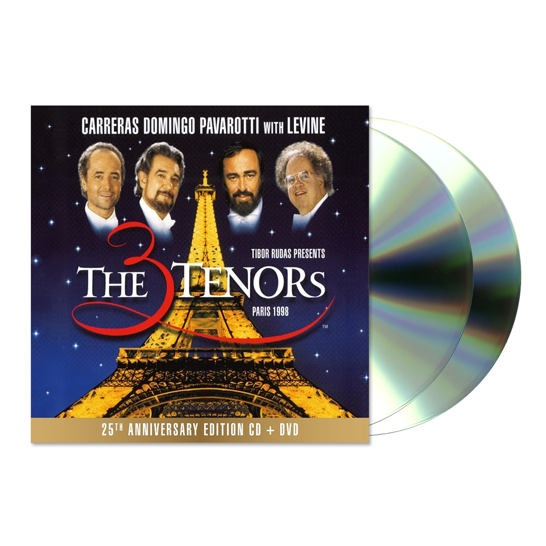 The Three Tenors in Paris 1998 (25th Anniversary Edition CD + DVD)