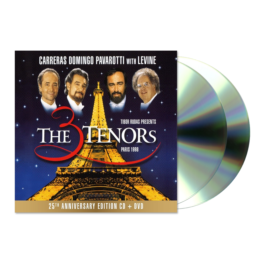 The Three Tenors in Paris 1998 (25th Anniversary Edition CD + DVD)