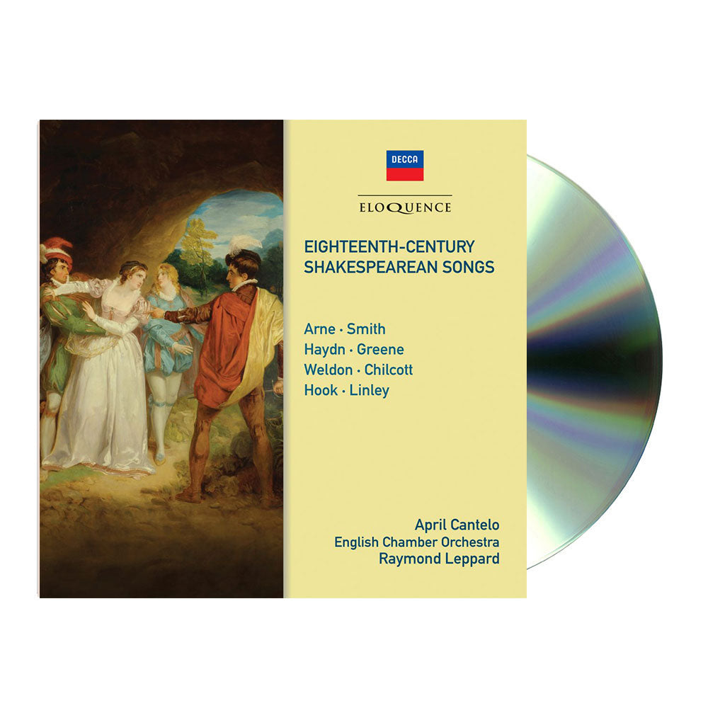 Eighteenth-Century Shakespearen Songs (CD)