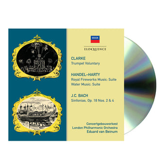 Clarke, Handel-Harty, J.C. Bach: Orchestral Works (CD)