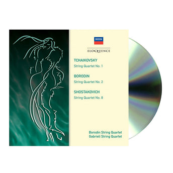 Tchaikovsky, Borodin, Shostakovich String Quartets (CD)