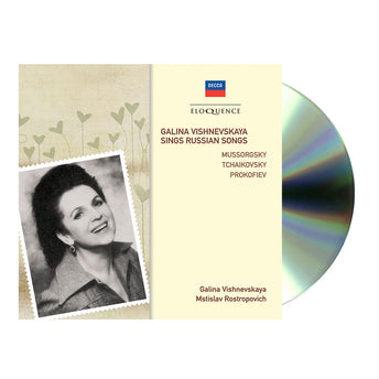 Galina Vishnevskaya Sings Russian Songs (CD)