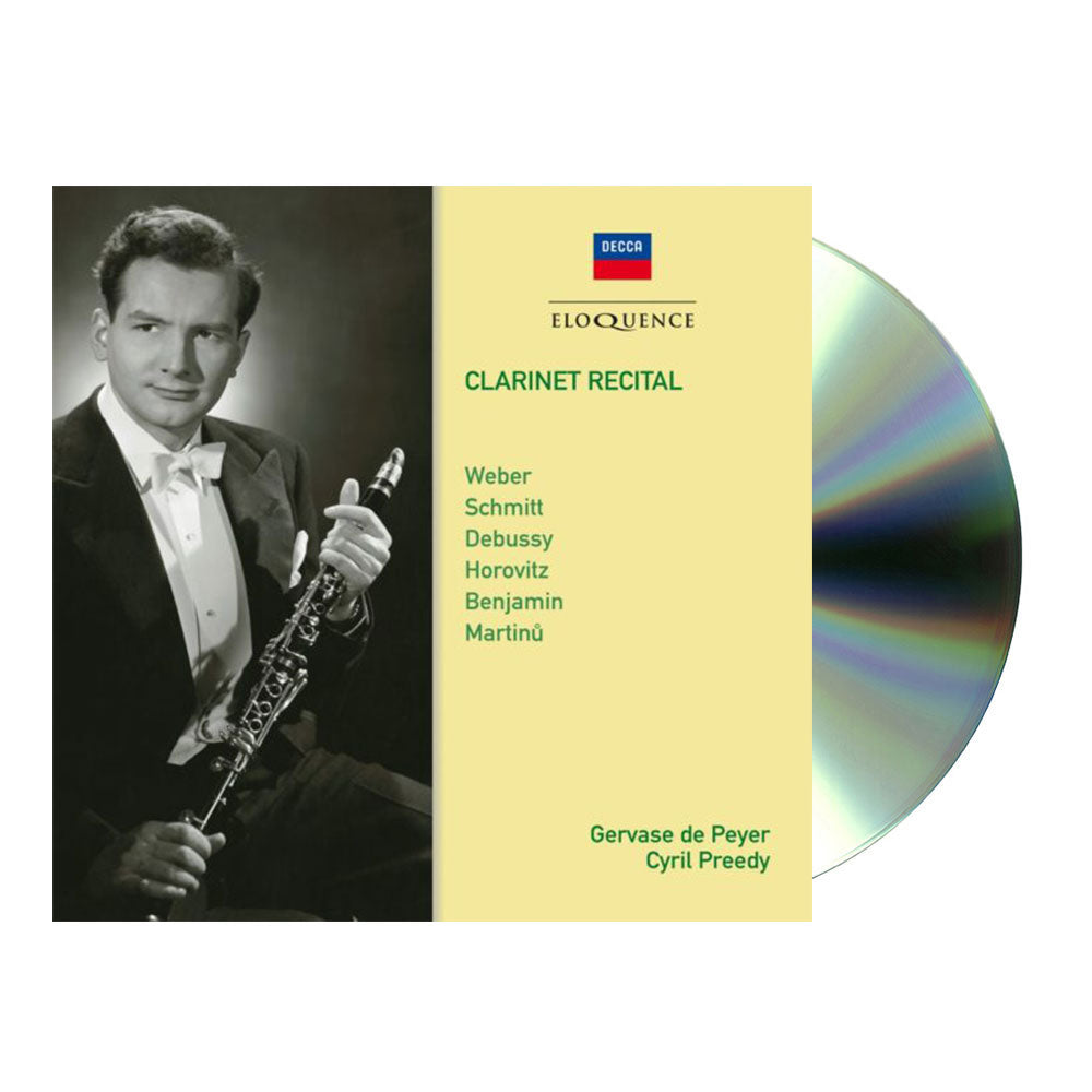 Clarinet Recital (CD)