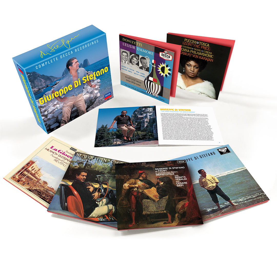 Giuseppe Di Stefano Complete Decca Recordings (14CD) Pack Shot