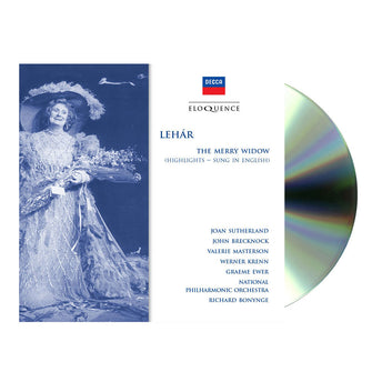 Lehar: Merry Widow - Highlights Sung in English (CD)