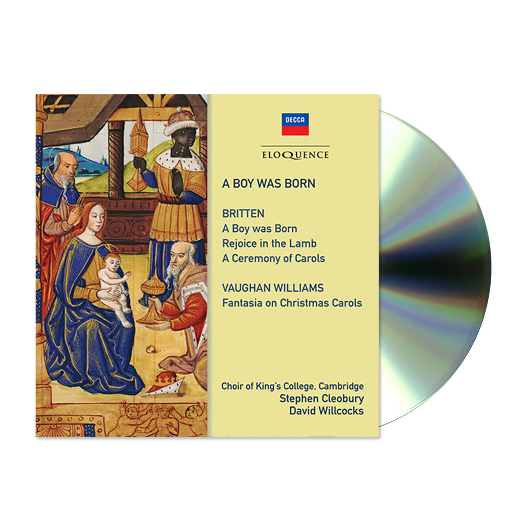 A Boy Was Born - Britten, Vaughan Williams (CD)