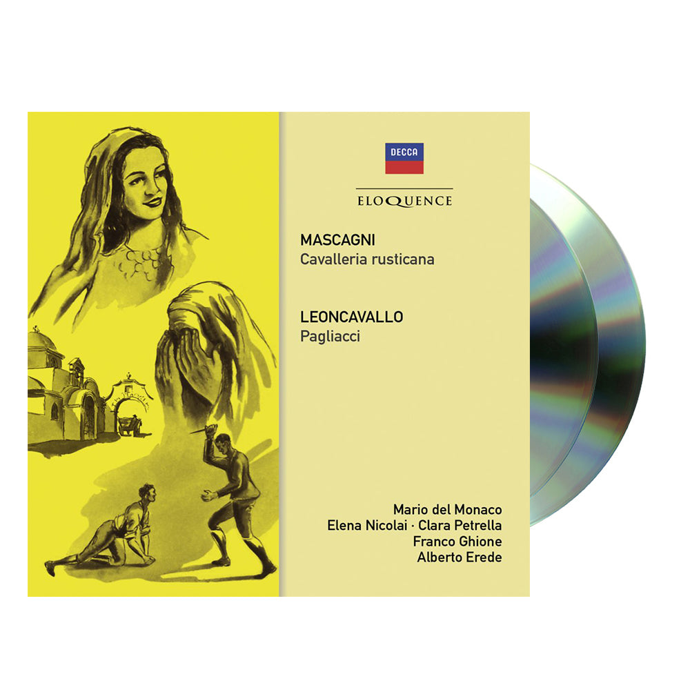 Mascagni: Cavalleria Rusticana & Leoncavallo: Pagliacci (2CD)