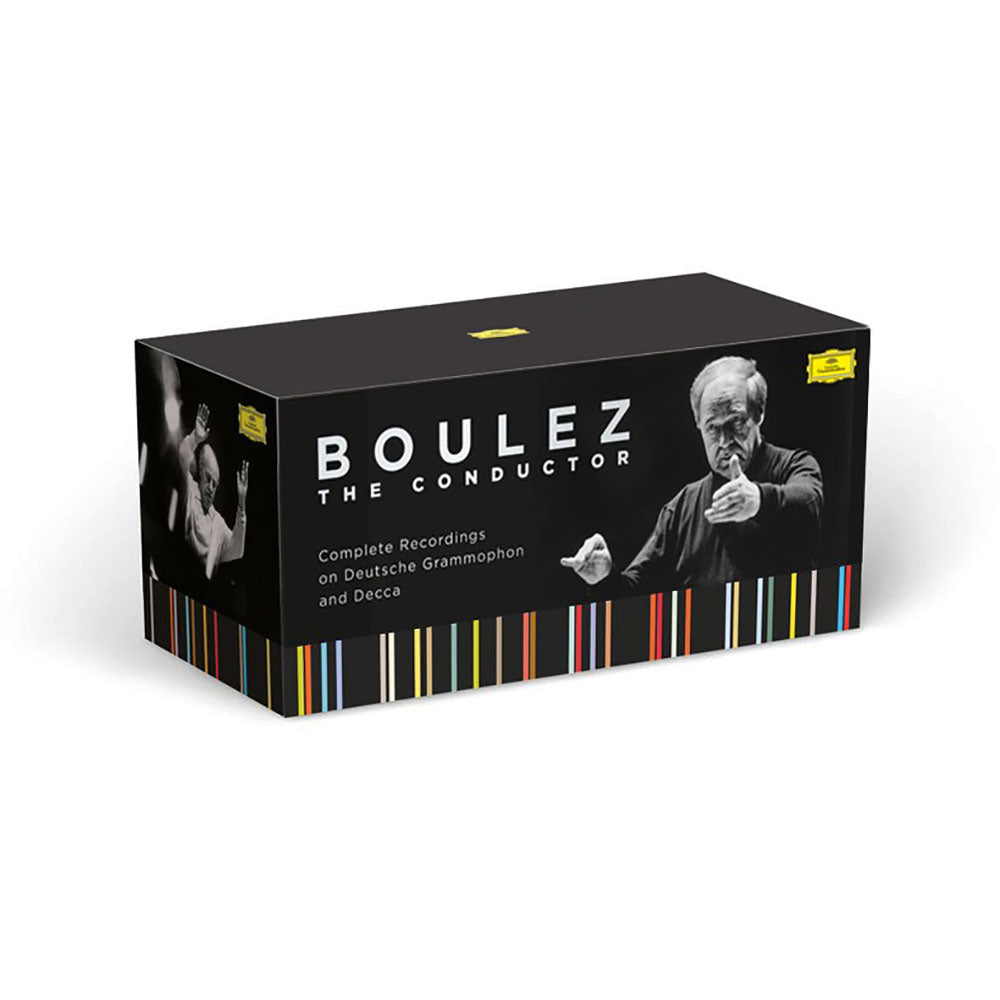 Boulez - The Conductor: Complete Recordings on Deutsche Grammophon and Decca (84CD+4Bluray)