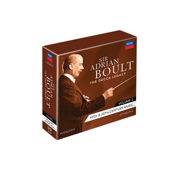 Sir Adrian Boult - The Decca Legacy, Vol 3: 19th & 20th Century Music (16CD