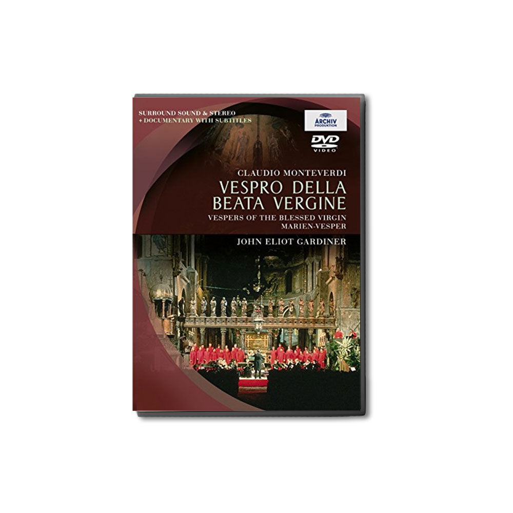 Monteverdi: Vespers of the Blessed Virgin (DVD)