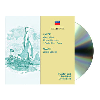 Handel: Water Music; Mozart: Epistle Sonatas (CD)