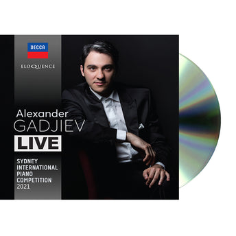 Alexander Gadjiev - Live (Sydney International Piano Competition 2021) (CD)