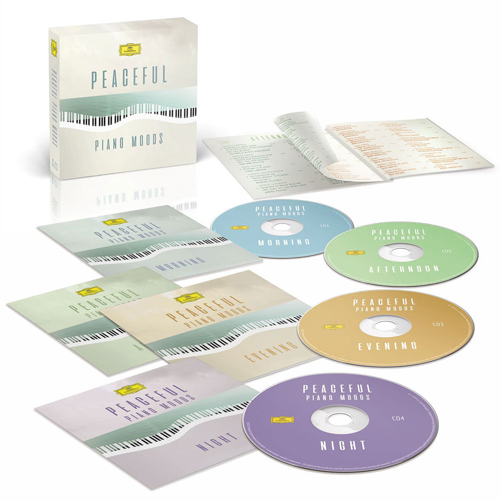 Peaceful Piano Moods (4CD) Exploded Pack Shot