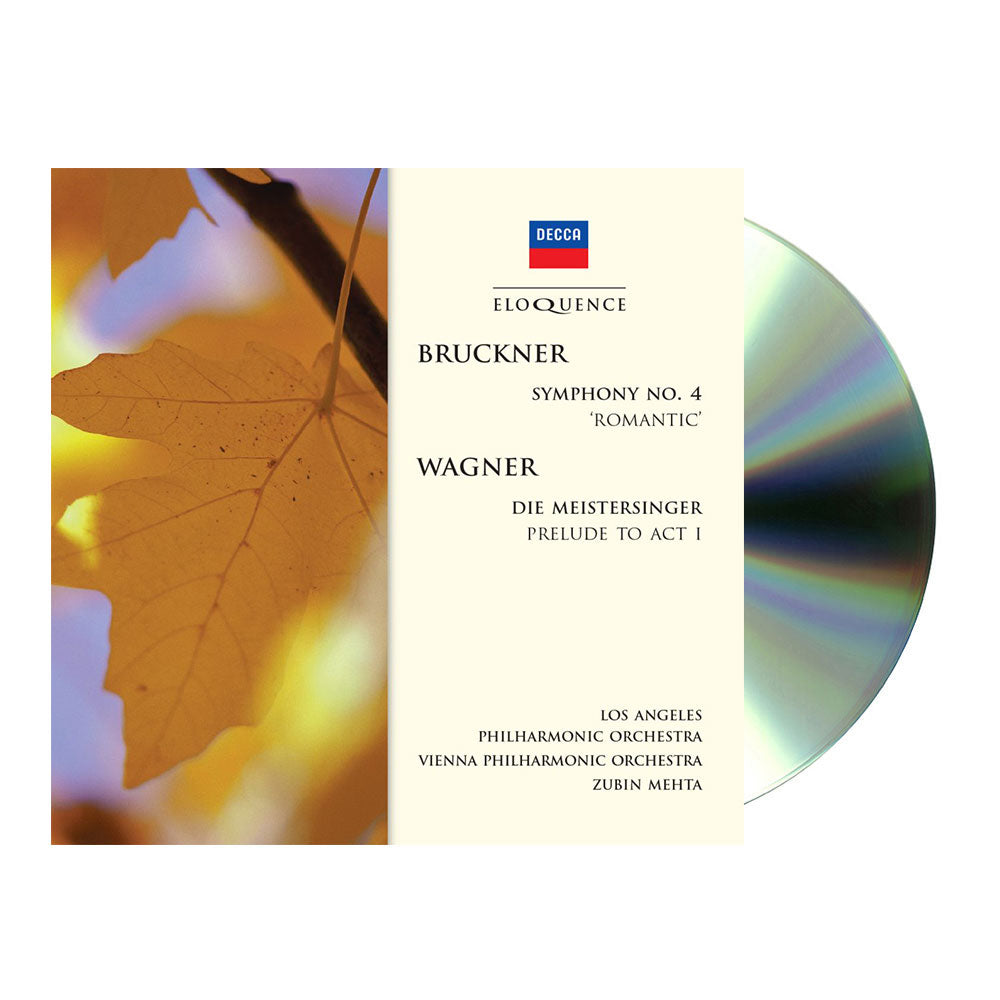 Bruckner:　Romantic　Zubin　Mehta　(CD)　Symphony　No　Direct　by　Classics